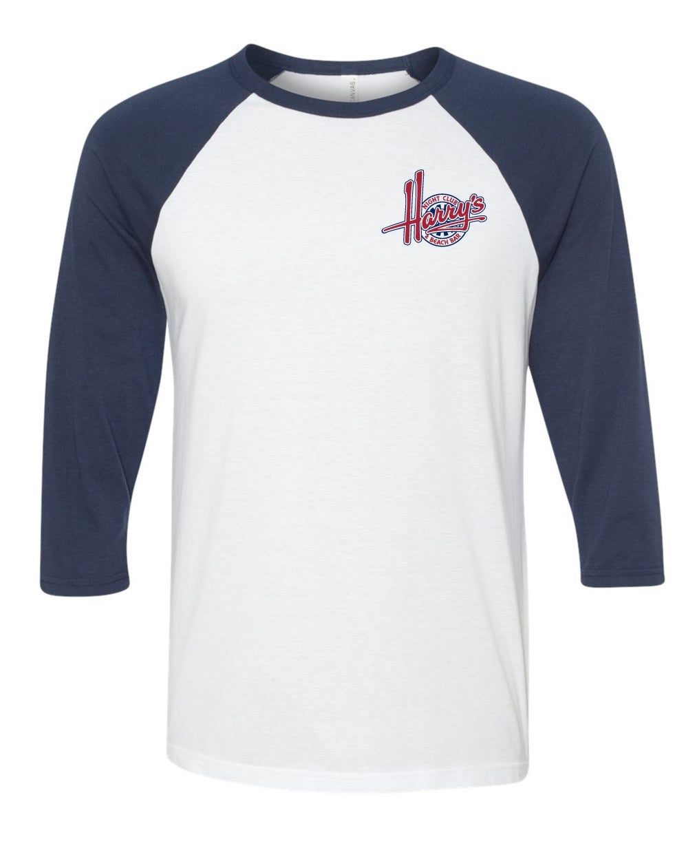 Harry's Patriotic Baseball Tee (Blue)