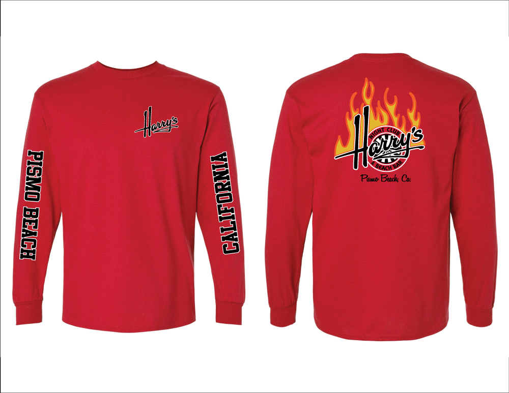 Harry's Red Long Sleeve (Flame)