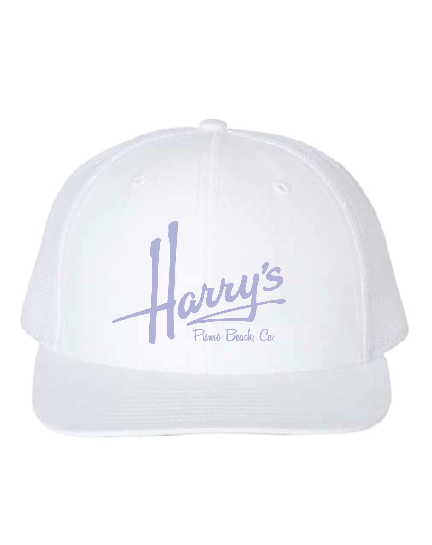 "Puff Ink" White Trucker