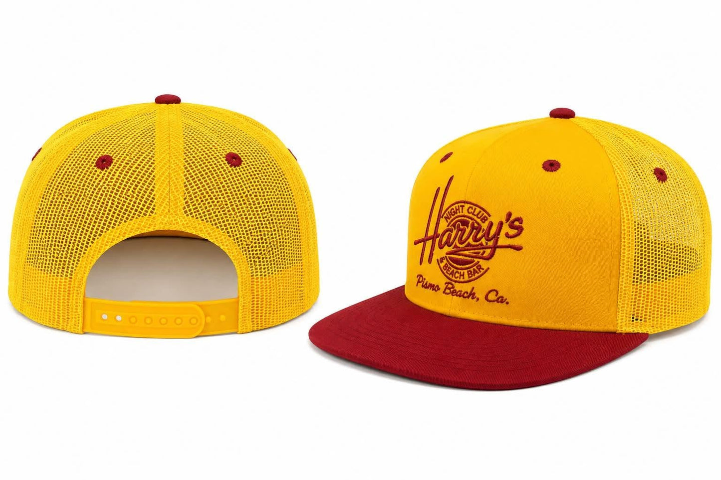 Gold & Red Logo Hat