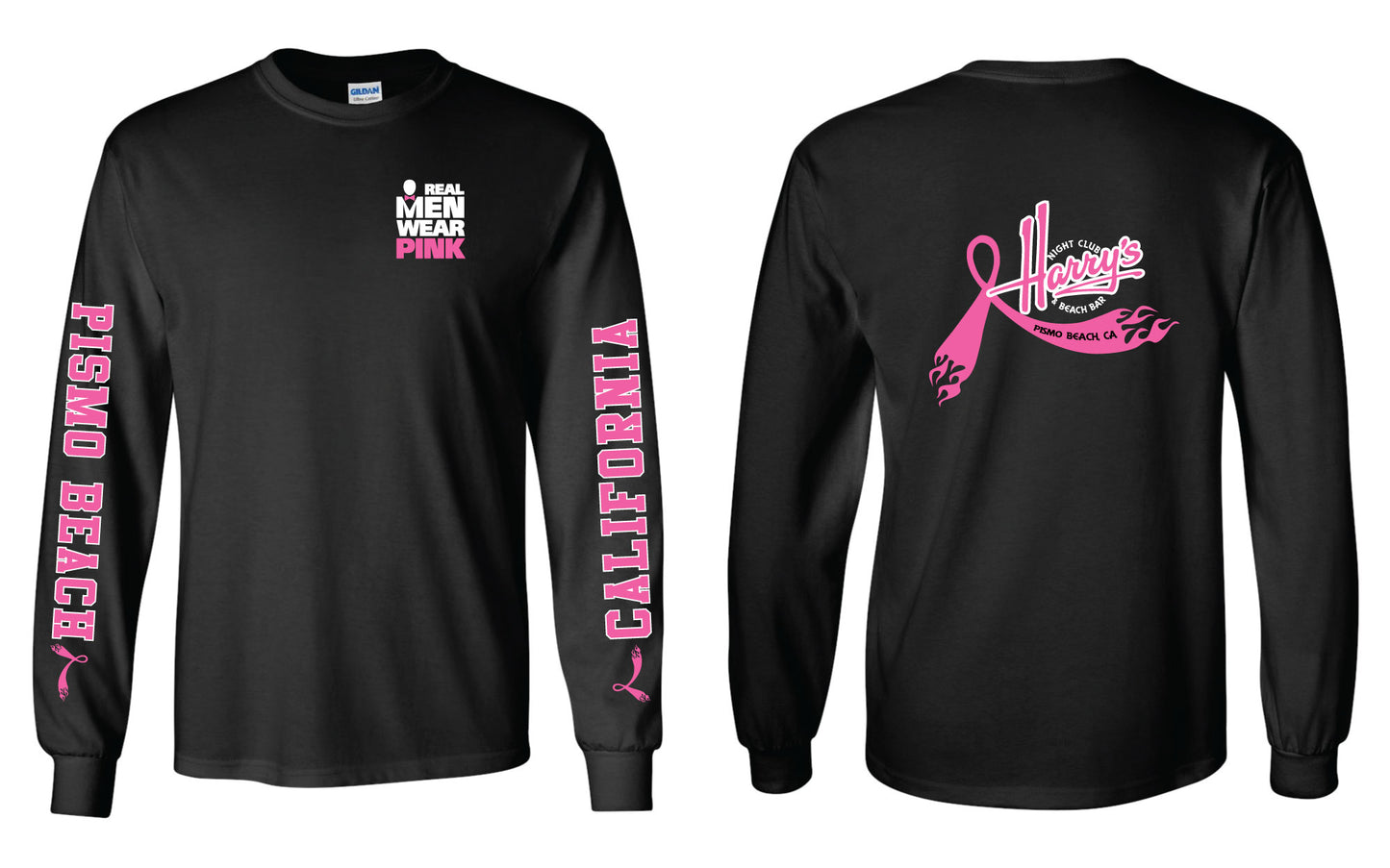 "Real Men Wear Pink" Harry's Long Sleeve