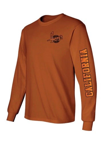 Harry's Burnt Orange Long Sleeve