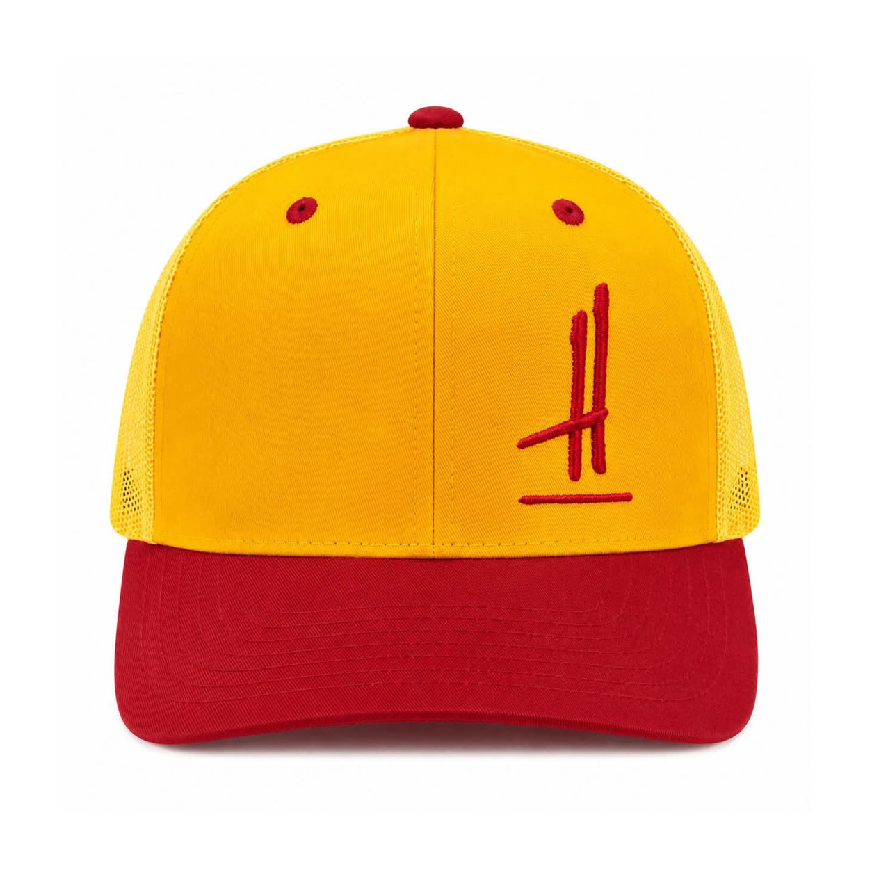 Gold & Red "H" Hat