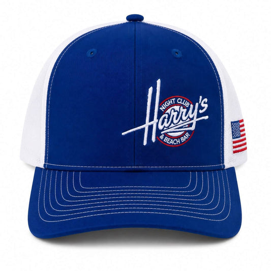 Patriotic Blue Trucker Hat