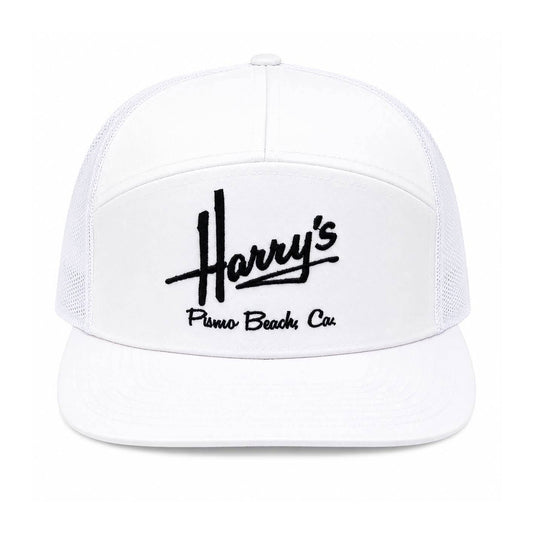 Black & White Hat (Flat bill)
