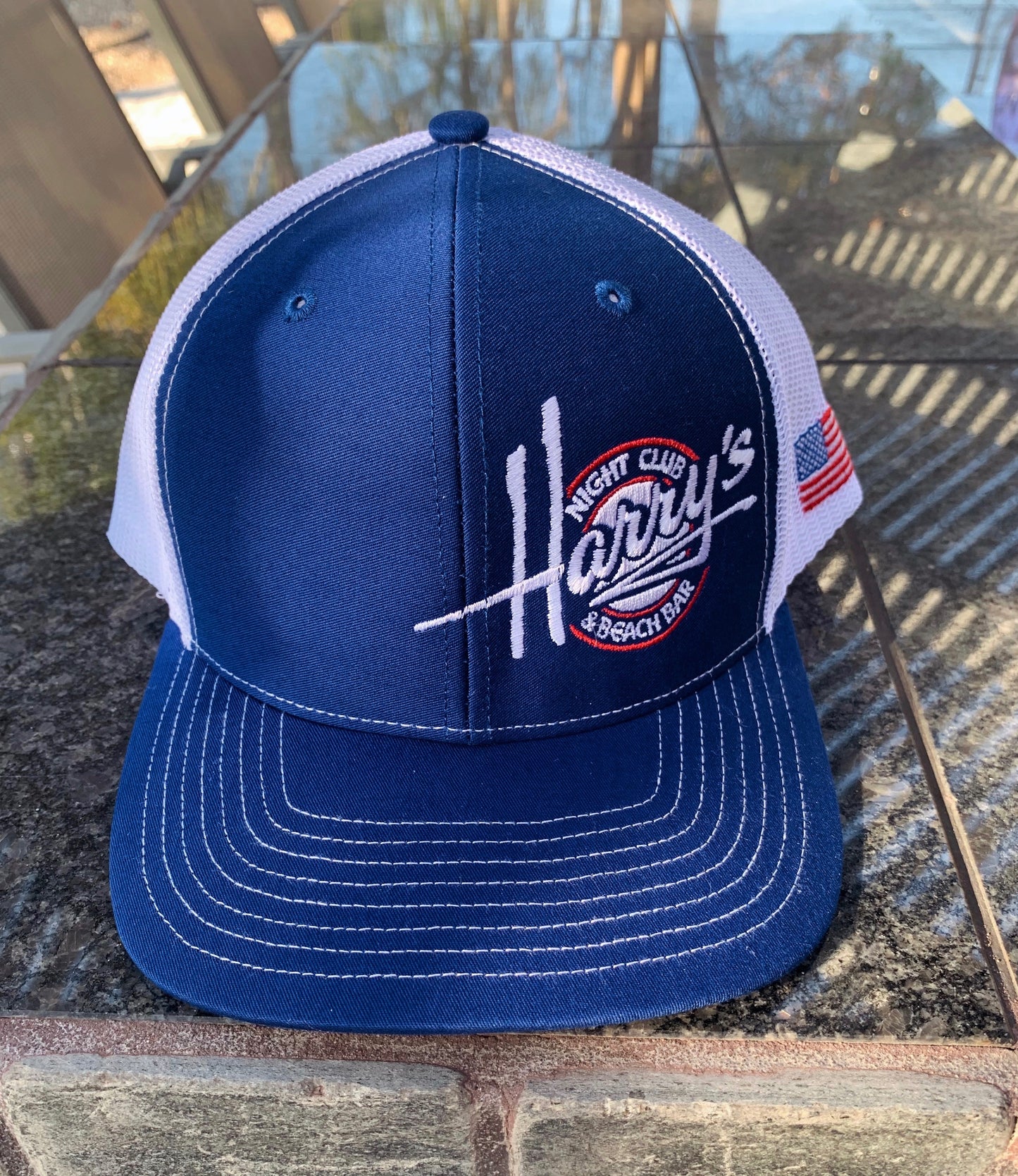 Patriotic Blue Trucker Hat
