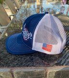 Patriotic Blue Trucker Hat