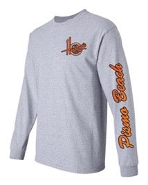 Men's Pismo Beach Long Sleeve Shirt (Gray)