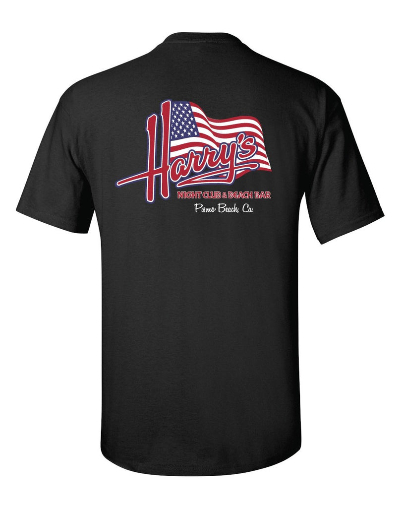 Unisex Limited Edition Patriotic Tee Shirt (Black)