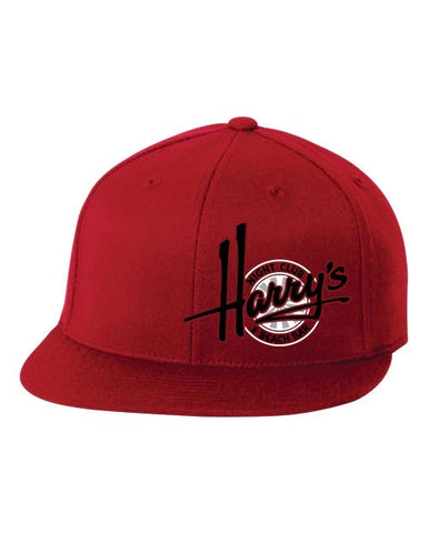 Harry's Solid Red Flexfit/Flat Bill Hat