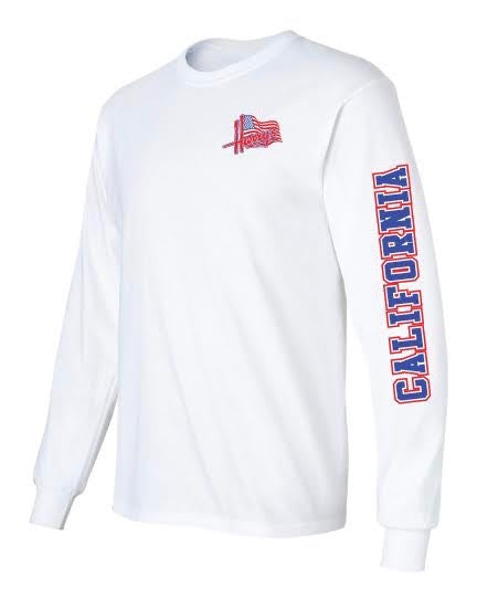 Harry's Patriotic White Longsleeve